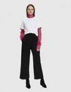 Collina Strada Pierced Cotton Tee In White