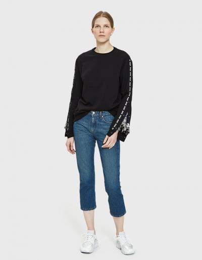 Msgm Printed Msgm Logo Jean In