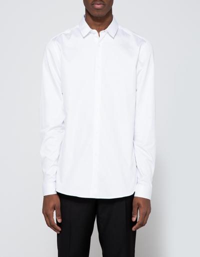 Topman Premium White Ls Egyptian Cotton