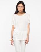 Base Range Loose Tee In Off White