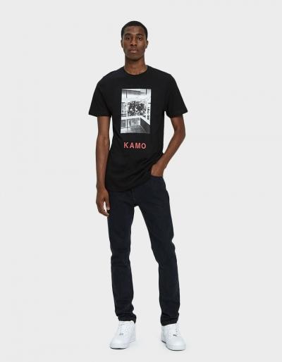 Kamo International Kamo T-shirt In Black