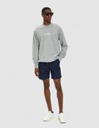 Aim  Leon Dore Logo Crewneck Sweatshirt In Grey