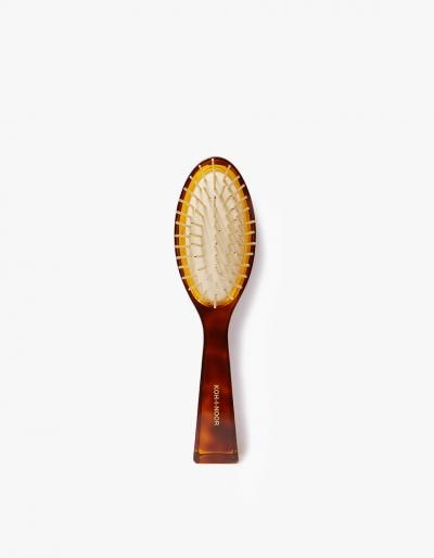 Koh-i-noor Jasp  Hair Brush With Gold Plated Pins