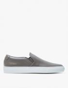 Woman By Common Projects Slip-on Leather In Warm Grey