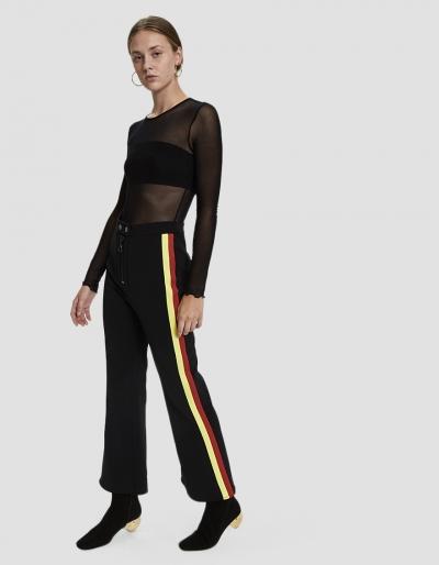Ellery Rivera Cropped Biker Flare