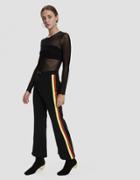 Ellery Rivera Cropped Biker Flare