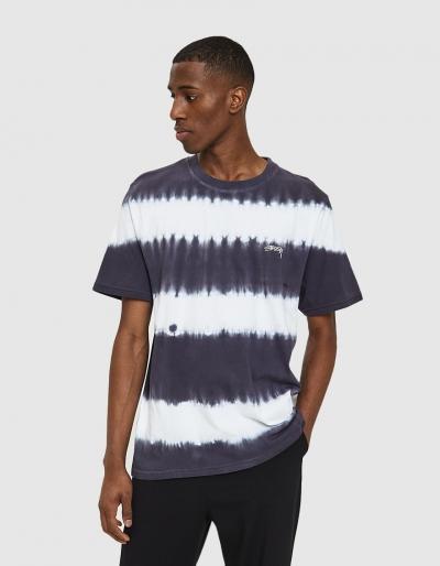 St Ssy Ziggy Stripe Jersey In Black