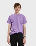 Comme Des Gar Ons Play Small Black Heart Play T-shirt In Purple