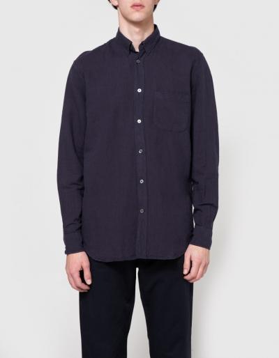 Our Legacy Generation Shirt Purple Blue Cotton/linen