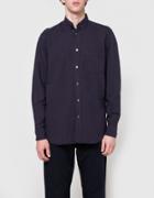 Our Legacy Generation Shirt Purple Blue Cotton/linen