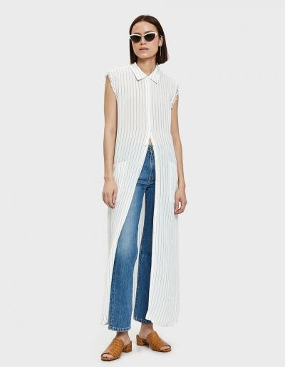 Farrow Velu Maxi Dress In White