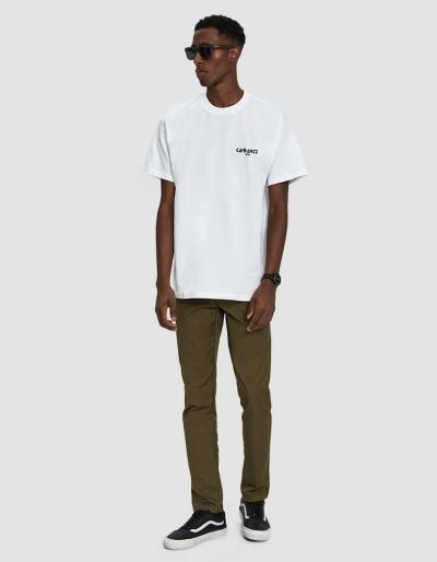 Carhartt Wip S/s Mountain T-shirt In White
