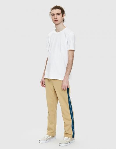 St Ssy Poly Track Pant In Khaki