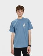 Brain Dead Viral Tee In Washed Blue