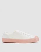Novesta Star Master Color Sole Sneaker In White/pink