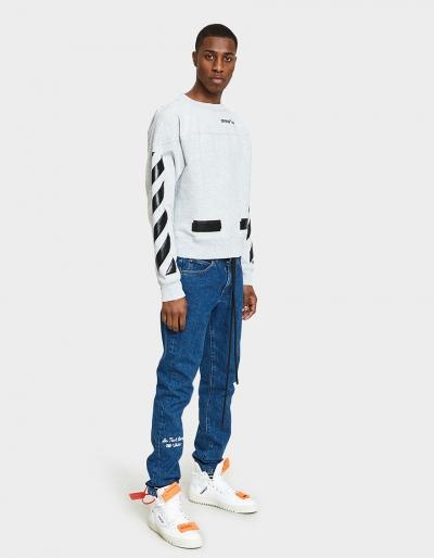 Off-white Slim 5 Pockets Jeans