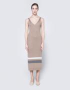 Farrow Layton Sweater Dress In Tan