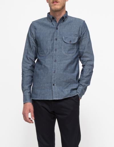Rogue Territory Jumper Shirt Blue Chambray