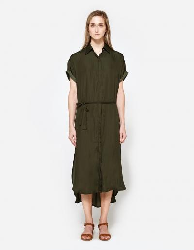 Stelen Katarina Shirt Dress In Olive
