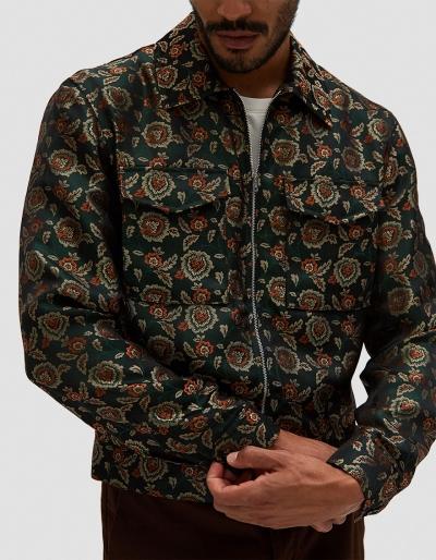 3.1 Phillip Lim Floral Jacquard Bowler Jacket