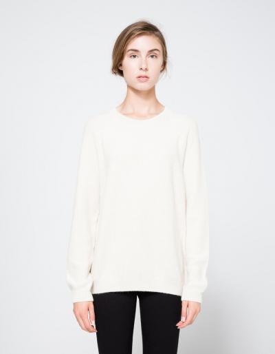 Hesperios Faro Boxy Pullover In Creme