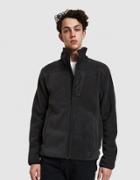 Herschel Supply Co. Zip Up Fleece In Black
