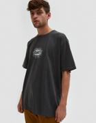 Obey Spazz Tee In Dusty Black