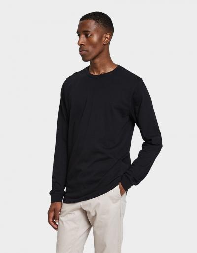 Han Kjobenhavn Casual Long Sleeve Tee In Black