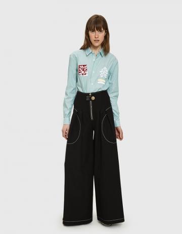 Bruta Anemone Embroidered