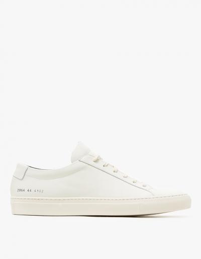 Common Projects Achilles Low In Warm White 20th Anniversary