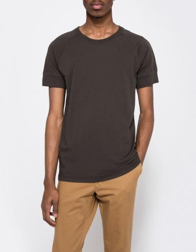 Han Kjobenhavn Raglan Tee In Army Green