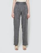 Matin Herringbone Pleat Front Pant