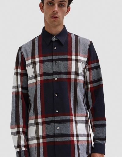 Jil Sander Nuvola Nr Shirt In Dark Purple