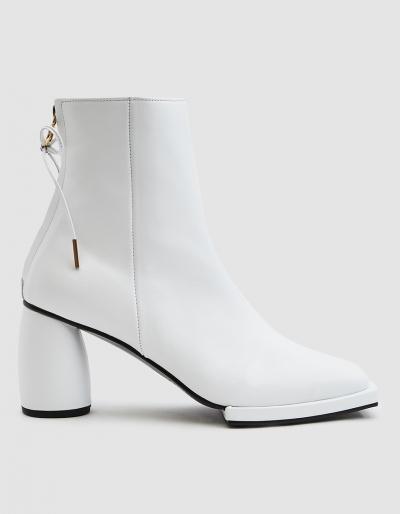 Reike Nen Square Ribbon Half Boot