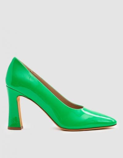 Maryam Nassir Zadeh Isa Patent Pump In Green