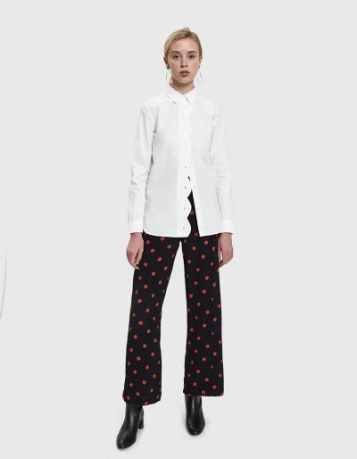 Ganni Olayan Scalloped