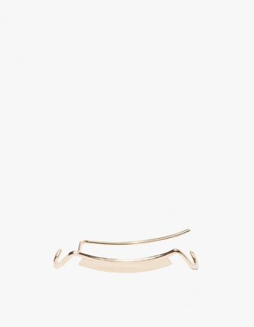 Knobbly Studio Line + Surface Ear Cuff