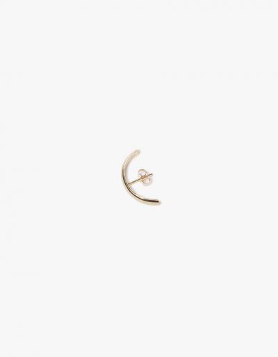Loren Stewart Single Gold Wrap Huggie Earring
