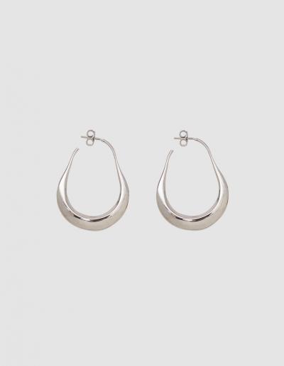 Lemaire Hoop Drop Earrings