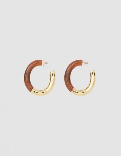 Lizzie Fortunato Summer Of Love Hoop Earrings