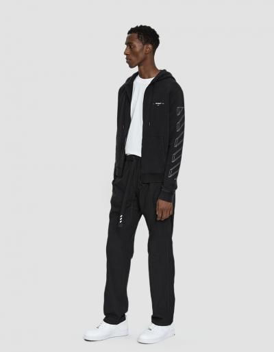 Off-white Straight Leg Parachute Pant