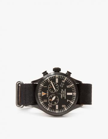 Timex Archive Waterbury Chrono In Black