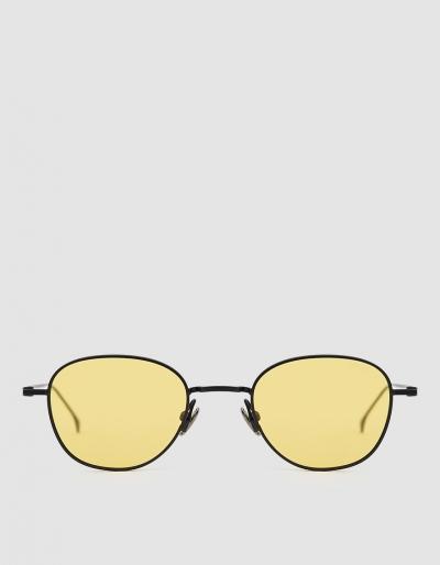 Komono Mercer Sunglasses In Black/yellow