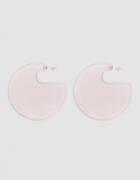 Rachel Comey Camille Earrings In Clear Tawny