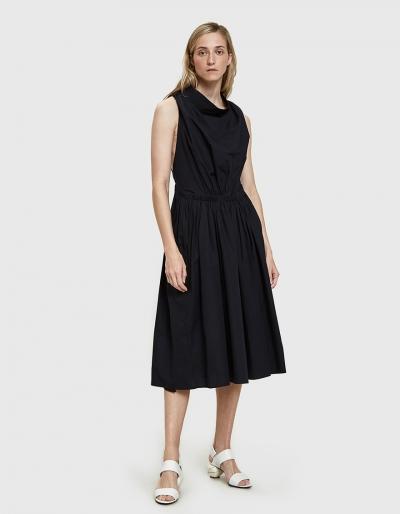Lemaire Sleeveless Pleated Dress