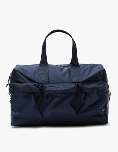 Porter-yoshida & Co. Force 2way Duffle Bag In Navy