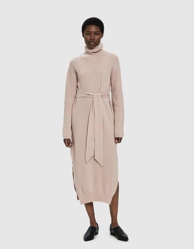 Nanushka Canaan Turtleneck Knit Dress