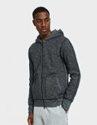 Reigning Champ Full Zip Hoodie Tiger Fleece In Black