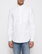 Gitman Brothers Vintage L/s White Banded Popover