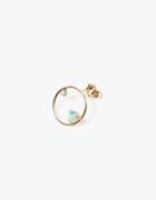 Wwake Opal Circle Earring